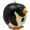 Penguin Wood Birdhouse