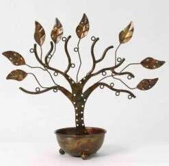 Tree Of Life Large Jewelry Tree With Bowl