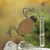 Ceramic Frog Rain Gauge 1 Ceramic Frog Rain Gauge -THE BIRDHOUSE CHICK Sales ANCT FRGRAIN