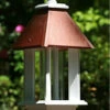 Pavilion Bird Feeder In Vinyl/PVC 1 Pavilion Bird Feeder In Vinyl/PVC -THE BIRDHOUSE CHICK Sales AWAP PAV FDR
