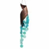 Aqua Capiz Bent Leaf Wind Chime -THE BIRDHOUSE CHICK Sales Aqua Capiz Bent Leaf Wind Chime 621db397 308a 4d27 9fa0 b224f1304530