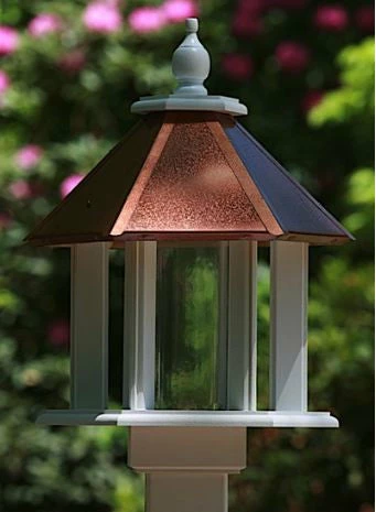 Azalea Bird Feeder In Vinyl/PVC 3 Azalea Bird Feeder In Vinyl/PVC