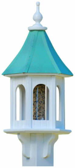 Copper Roof Gazebo Bird Feeder - 28x10 9 Copper Roof Gazebo Bird Feeder - 28x10 -THE BIRDHOUSE CHICK Sales BF 10 PC