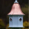 Copper Roof Birdhouse 34x14- 4 Portals 1 Copper Roof Birdhouse 34x14- 4 Portals -THE BIRDHOUSE CHICK Sales BH14 4CP BC BELL