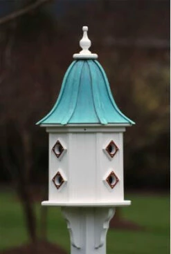 Copper Roof Dovecote Birdhouse 36x14- 8 Portals
