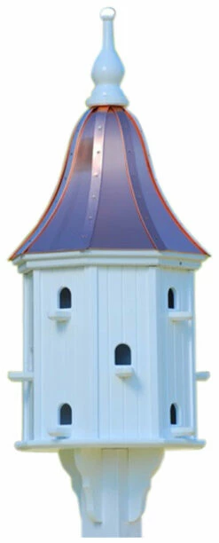 Copper Roof Dovecote Birdhouse 42x16 -THE BIRDHOUSE CHICK Sales BH16 12 BC BELL