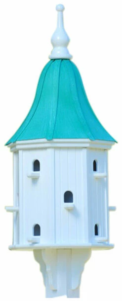 Copper Roof Dovecote Birdhouse 42x16 -THE BIRDHOUSE CHICK Sales BH16 12 PC BELL