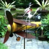 Aviator Spike The Dog Whirligig W/Pole 1 Aviator Spike The Dog Whirligig W/Pole -THE BIRDHOUSE CHICK Sales BLUEG340