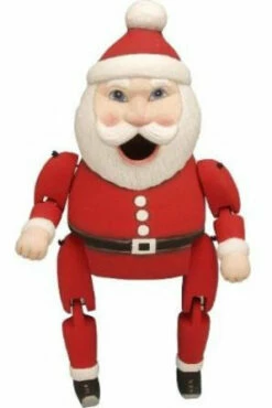 Hand Made Santa Wooden Birdhouse