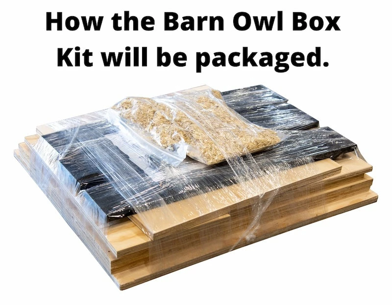Barn Owl House- Assembled Or Kit 5 Barn Owl House- Assembled Or Kit - Image 3