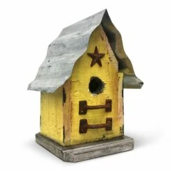 Barn Wood & Tin Rustic Birdhouses -THE BIRDHOUSE CHICK Sales BarnWood Tin Rustic Birdhouse