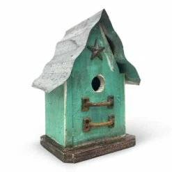 Barn Wood & Tin Rustic Birdhouses -THE BIRDHOUSE CHICK Sales Barnwood Rustic Birdhouse