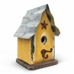 Barn Wood & Tin Rustic Birdhouses -THE BIRDHOUSE CHICK Sales Barnwood Tin Birdhouse