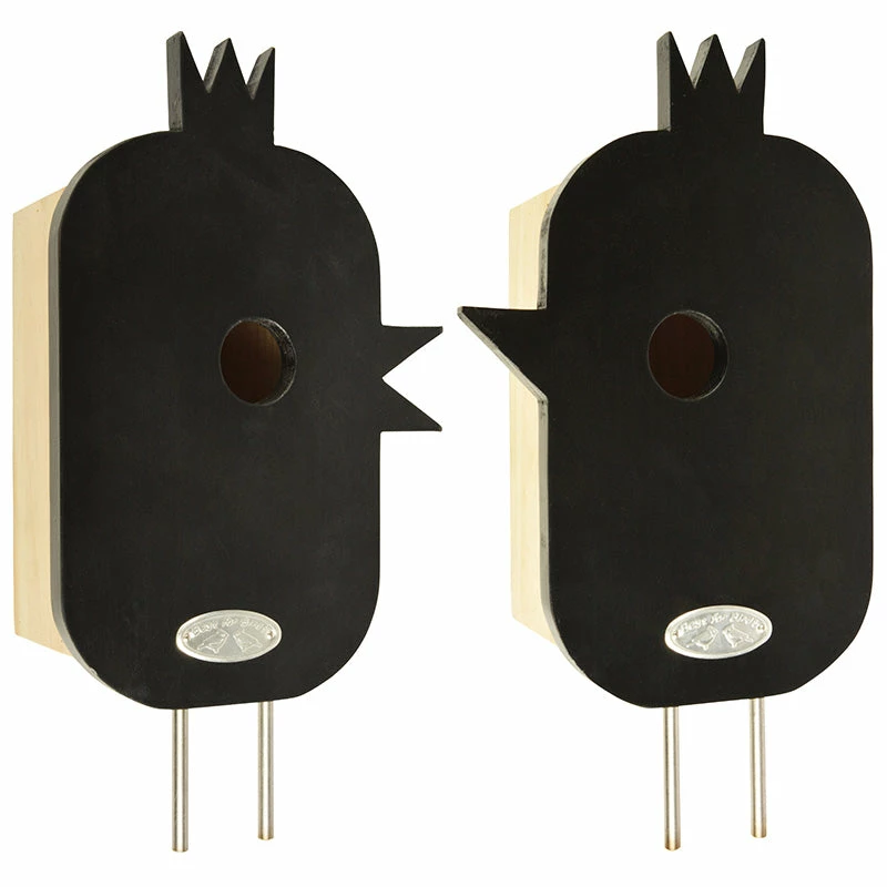 ESSCHERT DESIGN Birdies Wren Birdhouse Set 3 ESSCHERT DESIGN Birdies Wren Birdhouse Set