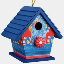 Boho Style Hanging Birdhouse