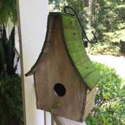 Boho Chalet Hanging Birdhouse- 4 Colors 9 Boho Chalet Hanging Birdhouse- 4 Colors -THE BIRDHOUSE CHICK Sales Boho Chalet Hanging Birdhouse2