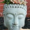 Buddha Head Planter 1 Buddha Head Planter -THE BIRDHOUSE CHICK Sales Buddha Head Planter