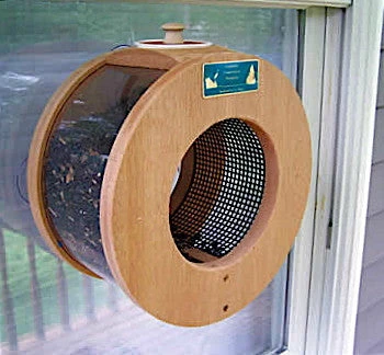 Port Hole Window Bird Feeder 3 Port Hole Window Bird Feeder