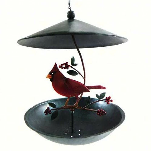Cardinal Bistro Hanging Bird Feeder 3 Cardinal Bistro Hanging Bird Feeder