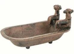 Upper Deck Cast Iron Tub Dish