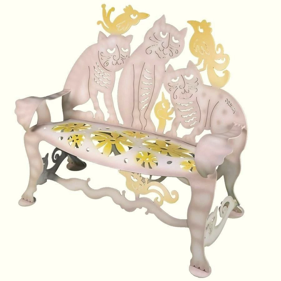 Garden Cat Bench 4 Garden Cat Bench - Image 2