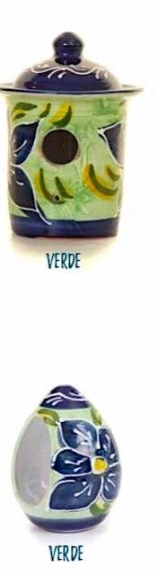 Ceramic Birdhouse And Feeder Gift Set 6 Ceramic Birdhouse And Feeder Gift Set - Image 4