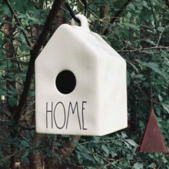 Ceramic Birdhouse- Rae Dunn Home
