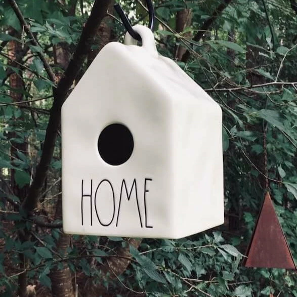 Ceramic Birdhouse- Rae Dunn Home 3 Ceramic Birdhouse- Rae Dunn Home