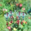 Chandelier Hummingbird Feeder 1 Chandelier Hummingbird Feeder -THE BIRDHOUSE CHICK Sales Chandelier Glass Hummingbird Feeder