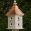 Copper Roof Birdhouse 28x12- 8 Perches 1 Copper Roof Birdhouse 28x12- 8 Perches -THE BIRDHOUSE CHICK Sales Copper Roof Birdhouse Vinyl PVC
