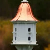 Copper Roof Dovecote Birdhouse 36x14 - 8 Perches -THE BIRDHOUSE CHICK Sales Copper Roof Dovecote Birdhouse 36x14 1