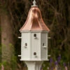 Copper Roof Dovecote Birdhouse 42x16 2 Copper Roof Dovecote Birdhouse 42x16 -THE BIRDHOUSE CHICK Sales Copper Roof Dovecote Birdhouse 42x16 1