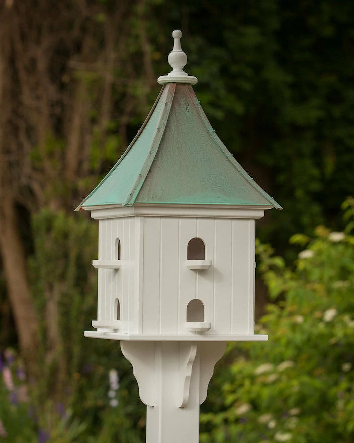 Copper Roof Birdhouse 28x12- 8 Perches 4 Copper Roof Birdhouse 28x12- 8 Perches - Image 2