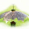 Bird Feeder Weather Guard-Brushed Copper 1 Bird Feeder Weather Guard-Brushed Copper -THE BIRDHOUSE CHICK Sales Copper leaf weather shield