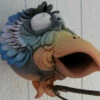 Colorful Looney Bird Birdhouse -THE BIRDHOUSE CHICK Sales DF 14WB33C
