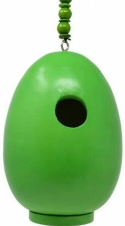 Eco-Egg Birdhouses 9 Eco-Egg Birdhouses -THE BIRDHOUSE CHICK Sales Eco Egg Birdhouse Green