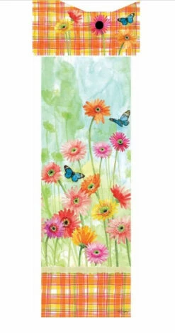 Birdhouse Art Poles 6 Ft. Post 17 Birdhouse Art Poles 6 Ft. Post -THE BIRDHOUSE CHICK Sales GerberaDaisy4 sided artwork