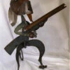 Hand Forged Guard Dog Sculpture -THE BIRDHOUSE CHICK Sales IA N21 GURDDOG