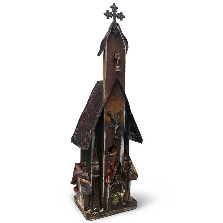 Large Church Birdhouses 5 Large Church Birdhouses - Image 3