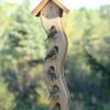 Large Wave Thistle Bird Feeder -THE BIRDHOUSE CHICK Sales Large Wave Thistle Bird Feeder
