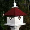 Merlot 2-Nest Birdhouse In Vinyl/PVC 2 Merlot 2-Nest Birdhouse In Vinyl/PVC -THE BIRDHOUSE CHICK Sales MERLOT b2a6f14f 1507 4ede 89fd bc443ad5f6d5