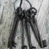 Cast Iron Skeleton Keys 1 Cast Iron Skeleton Keys -THE BIRDHOUSE CHICK Sales MW skeleton2