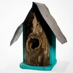Natural Log Front Birdhouses 15 Natural Log Front Birdhouses -THE BIRDHOUSE CHICK Sales Natural Log Front Birdhouse 5A