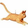 Orange Tabby Leaping Cat Birdhouse 1 Orange Tabby Leaping Cat Birdhouse -THE BIRDHOUSE CHICK Sales Orange tabby leaping cat birdhouse