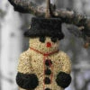 Big Snow Man BirdSeed Treat 2 Big Snow Man BirdSeed Treat -THE BIRDHOUSE CHICK Sales PTF1300 new