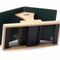 Recycled Hopper Platform Bird Feeder 7 Recycled Hopper Platform Bird Feeder -THE BIRDHOUSE CHICK Sales Recycled Hopper Platform Bird Feeder Detail