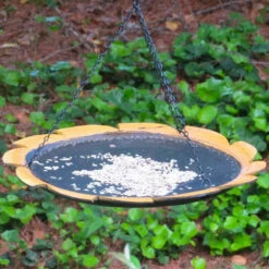 Featured Products -THE BIRDHOUSE CHICK Sales Recycled Tire Large Hanging Platform Bird Feeder