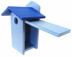 Recycled Bluebird House 5 Recycled Bluebird House -THE BIRDHOUSE CHICK Sales Recycled bluebird house side open