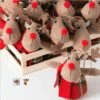 12 Reindeer Ornaments In Wood Crate 1 12 Reindeer Ornaments In Wood Crate -THE BIRDHOUSE CHICK Sales Reindeer Ornaments in Crate
