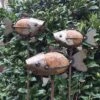 Rock Fish Garden Stakes Set/3 2 Rock Fish Garden Stakes Set/3 -THE BIRDHOUSE CHICK Sales Rock Fish Garden Stakes